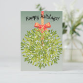 Happy Holiday Cards Bedankkaart (Staand voorkant)
