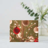 Happy Holiday - Christmas Ornaments Feestdagenkaart (Staand voorkant)