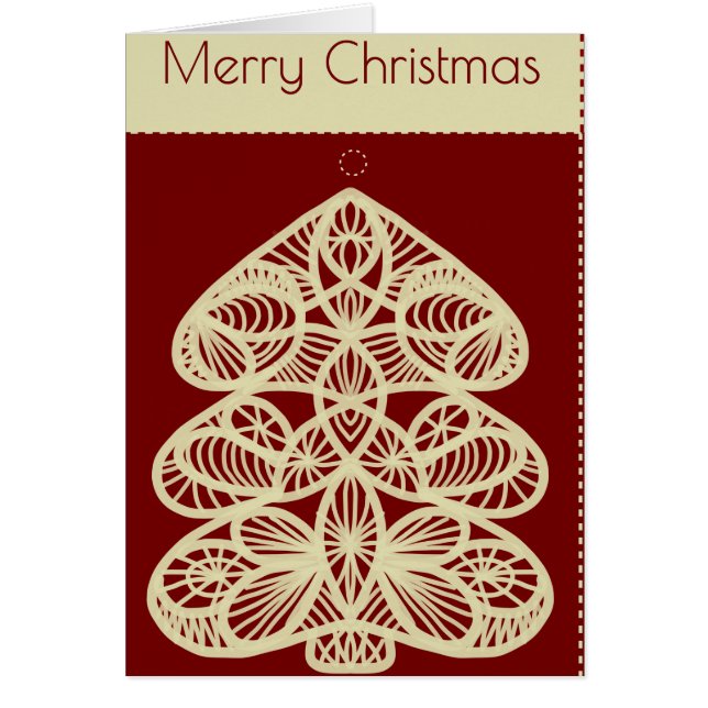  Happy Holiday Decoratieve kerstboom (Voorkant)