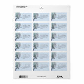 Happy Holiday Etiket (Full Sheet)