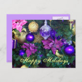 Happy Holiday_ Feestdagenkaart (Voorkant / Achterkant)