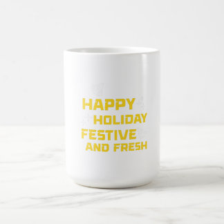 Happy Holiday, Festive and Fresh Koffiemok