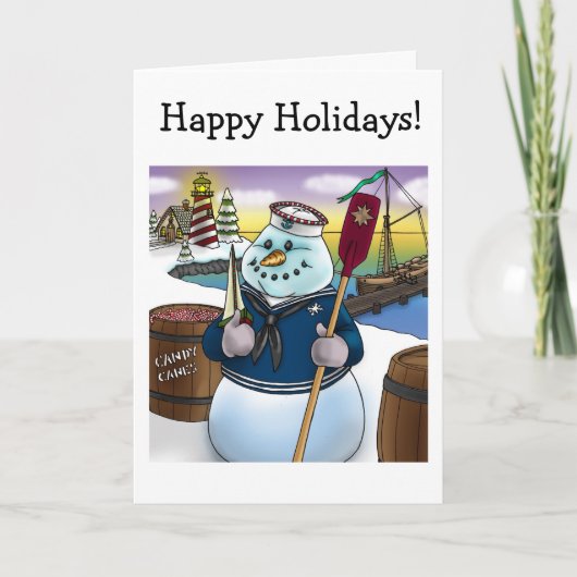 Happy Holiday Greep Card Feestdagen Kaart (Voorkant)