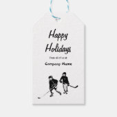 Happy Holiday Hocky Fans Cadeaulabel (Voorkant)