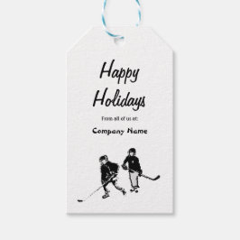 Happy Holiday Hocky Fans Cadeaulabel