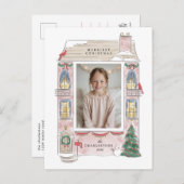 Happy Holiday Home lijst briefkaart (Voorkant / Achterkant)