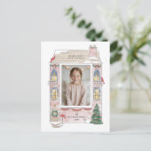 Happy Holiday Home lijst briefkaart (Staand voorkant)