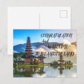 Happy Holiday in Bali Feestdagenkaart (Voorkant / Achterkant)