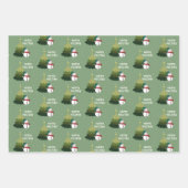 Happy Holiday Inpakpapier Vel (Voorkant)