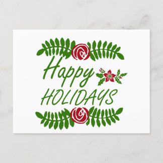 Happy Holiday is Briefkaart
