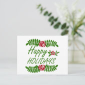Happy Holiday is Briefkaart (Staand voorkant)