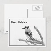 Happy Holiday is Feestdagenkaart (Voorkant / Achterkant)