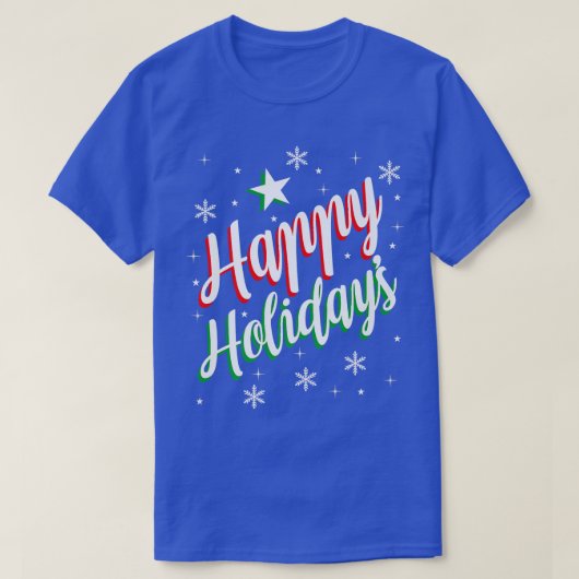 Happy Holiday is T-shirt (Design voorkant)