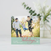 Happy Holiday-kaart Feestdagenkaart (Staand voorkant)