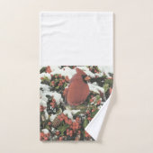 Happy Holiday Kardinaal Bathroom Towel Set Bad Handdoek (Handdoek)