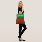 Happy Holiday-kerstfeest-Tas aanpassen Tote Bag (Op model)