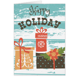 Happy Holiday Kerstfeestdag Cadeaus