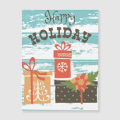 Happy Holiday Kerstfeestdag Cadeaus (Voorkant)