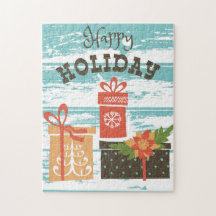 Happy Holiday Kerstfeestdag Cadeaus
