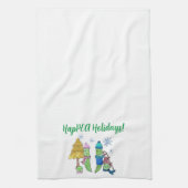 Happy Holiday Kitchen Towel Theedoek (Verticaal)