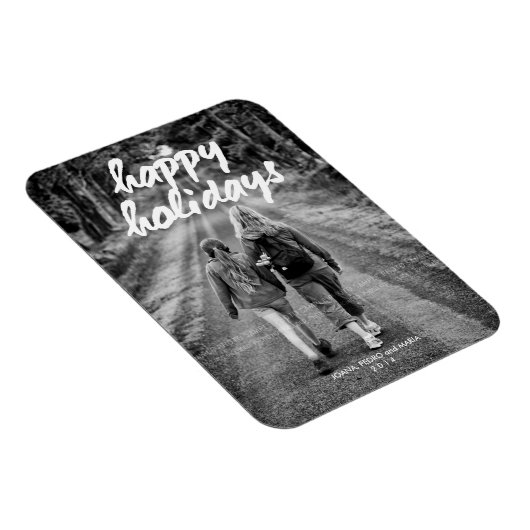 Happy Holiday Koelkast Magneten Afbeelding Familie (Rechterzijde)