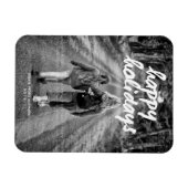 Happy Holiday Koelkast Magneten Afbeelding Familie (Horizontaal)