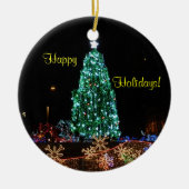 Happy Holiday Lights Ornament (Voorkant)