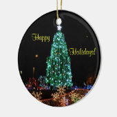 Happy Holiday Lights Ornament (Links)