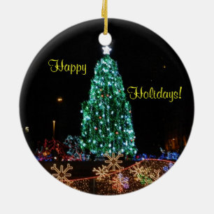 Happy Holiday Lights Ornament