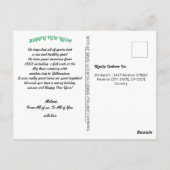 Happy Holiday met herinneringen en Rumi Quottes Briefkaart (Achterkant)