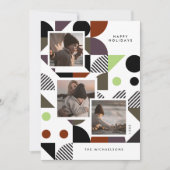 HAPPY HOLIDAY MODERN COLLAGE Voeg uw foto toe (Voorkant)