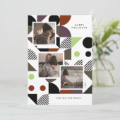 HAPPY HOLIDAY MODERN COLLAGE Voeg uw foto toe (Staand voorkant)