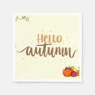 Happy Holiday Napkins Servet