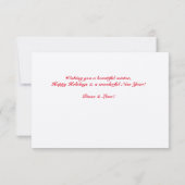 Happy Holiday Octopus Card Kaart (Achterkant)