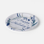 Happy Holiday Papieren Bordje (Gekanteld)