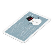 Happy Holiday | Politiek correct | SUPERPOWER Magneet (Linkerzijde)