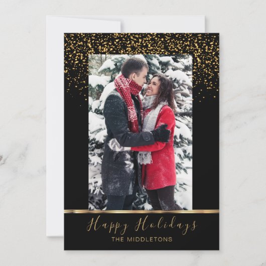 Happy Holiday Season Feestdagenkaart (Voorkant)