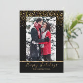 Happy Holiday Season Feestdagenkaart (Staand voorkant)