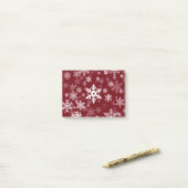 Happy Holiday Snowflakes-ontwerp voor iedereen Post-it® Notes (Op bureau)