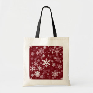 Happy Holiday Snowflakes-ontwerp voor iedereen Tote Bag