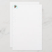 Happy Holiday Snowman Briefpapier (Voorkant / Achterkant)