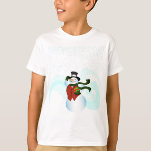 Happy Holiday Snowman T-shirt