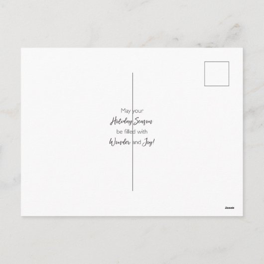 Happy Holiday Swans Kaart (Achterkant)