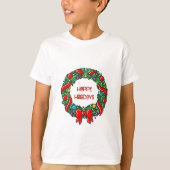 Happy Holiday T-shirt Whimsical Reef Graphic Moder (Voorkant)