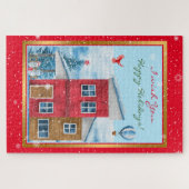 Happy Holiday-tijd aanpassen Legpuzzel (Horizontaal)