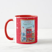 Happy Holiday-tijd aanpassen Mok (Links)