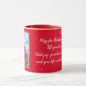 Happy Holiday-tijd aanpassen Mok (Midden)