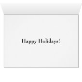 Happy Holidays! (Binenzijde Horizontaal (Onderkant))