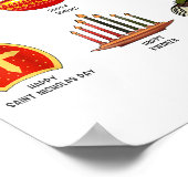 Happy Holidays Around The World Multicultural Cele Poster (Hoek)