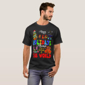 Happy Holidays Around World Matching Family Vacati T-shirt (Voorkant volledig)